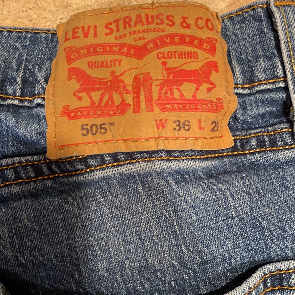 Mens Levi jeans size 36/29 - Picture 4 of 6